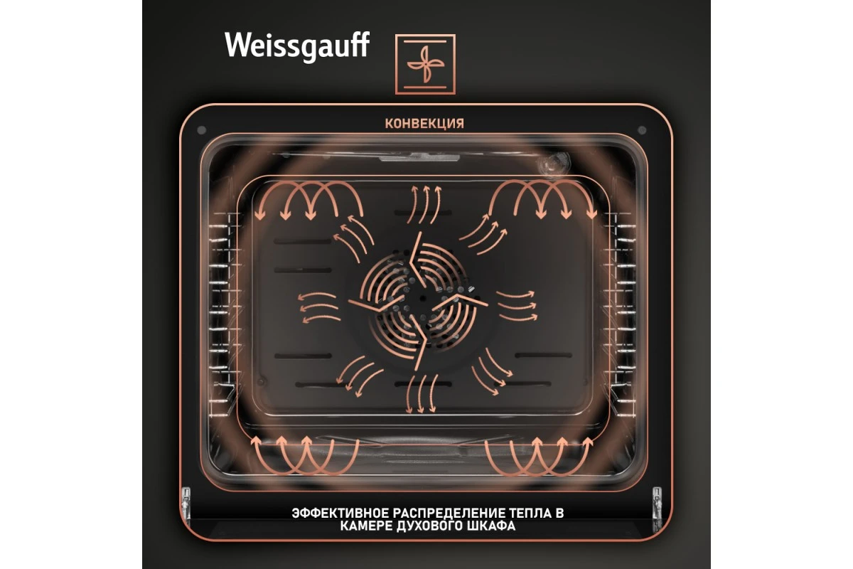 Духовой шкаф Weissgauff EOV 29 PDXS