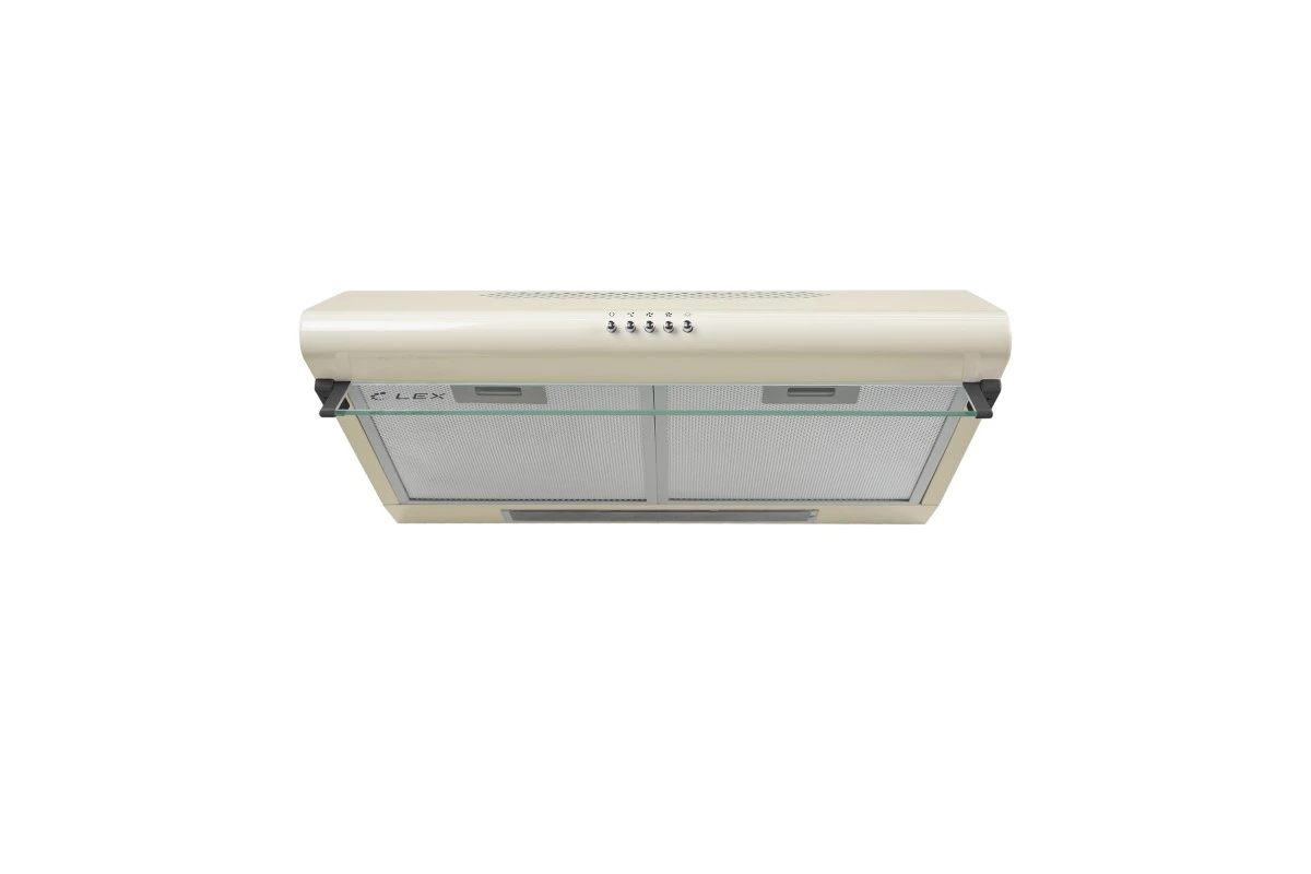 Плоская кухонная вытяжка LEX Simple 600 Ivory Light (Белый Антик)