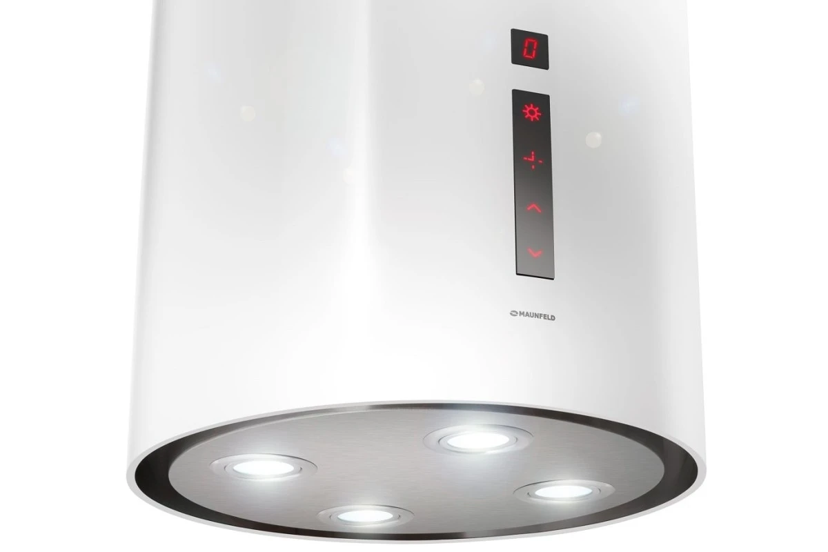 Вытяжка Maunfeld Lee Isla (sensor) 39 белый