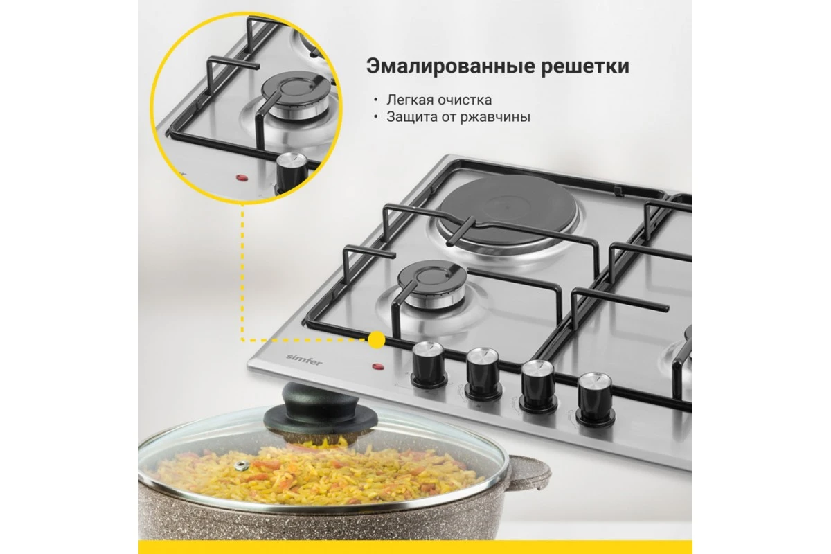 Комбинированная варочная панель Simfer H60V31M416