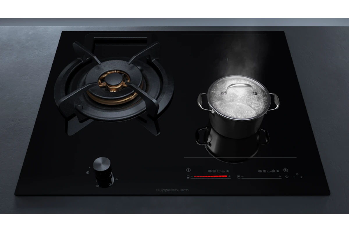 Газовая варочная панель с индукцией KIG 6850.0 SR-E5