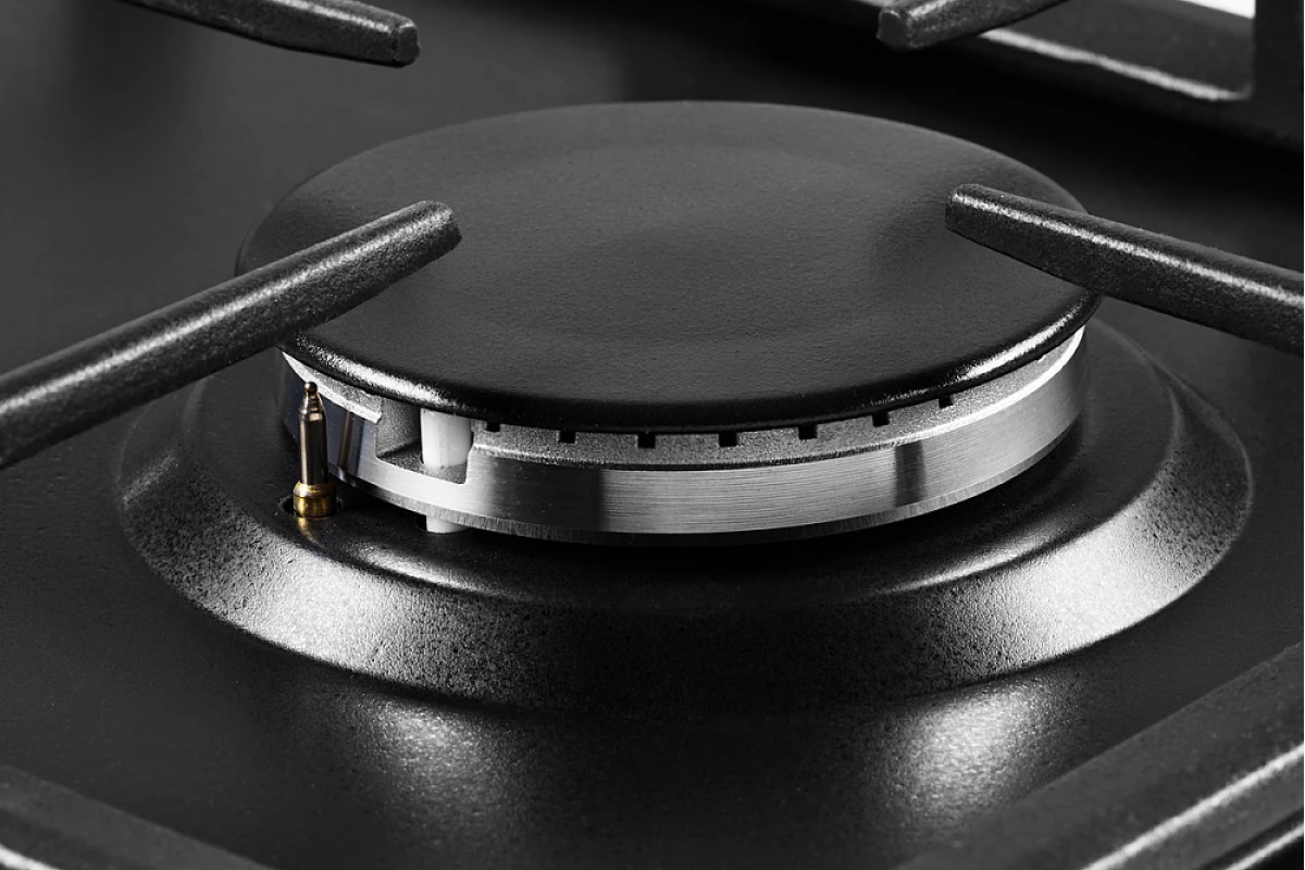 Домино газовая варочная панель Monsher MSG 30 Noir