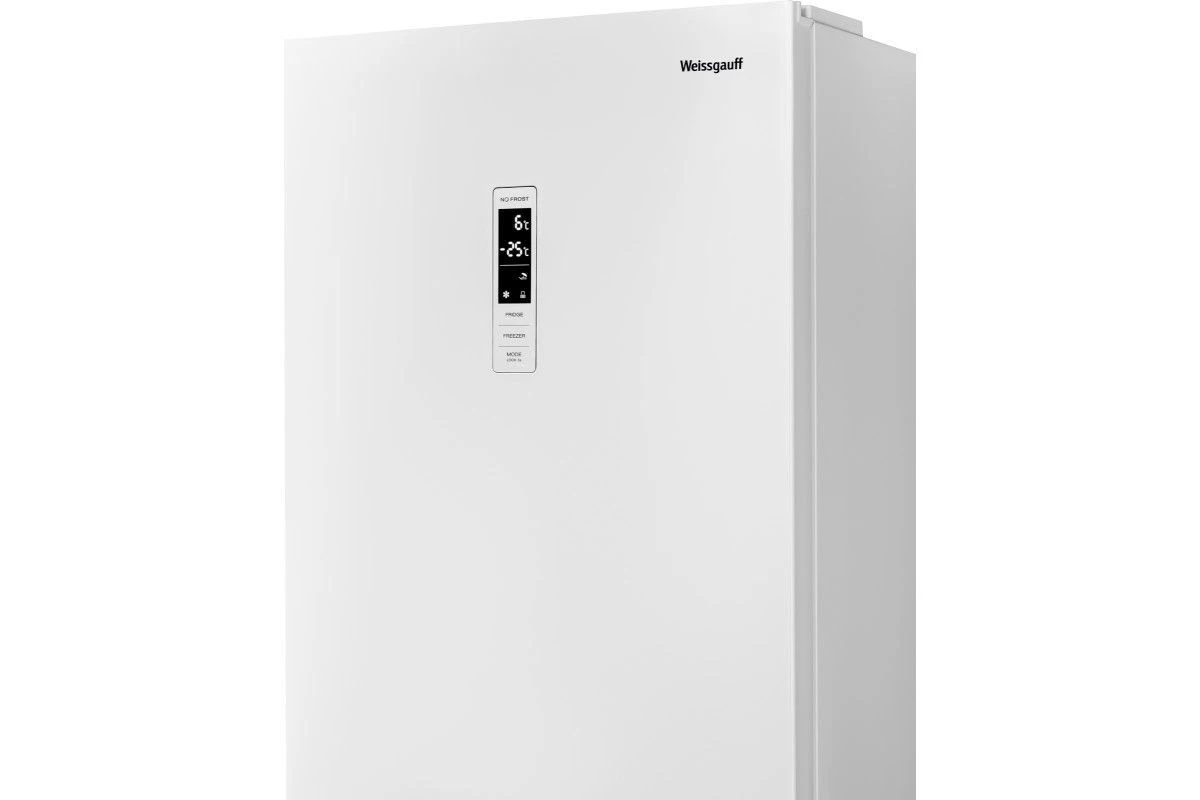 Отдельностоящий холодильник с инвертором Weissgauff WRK 185 Total NoFrost Inverter White