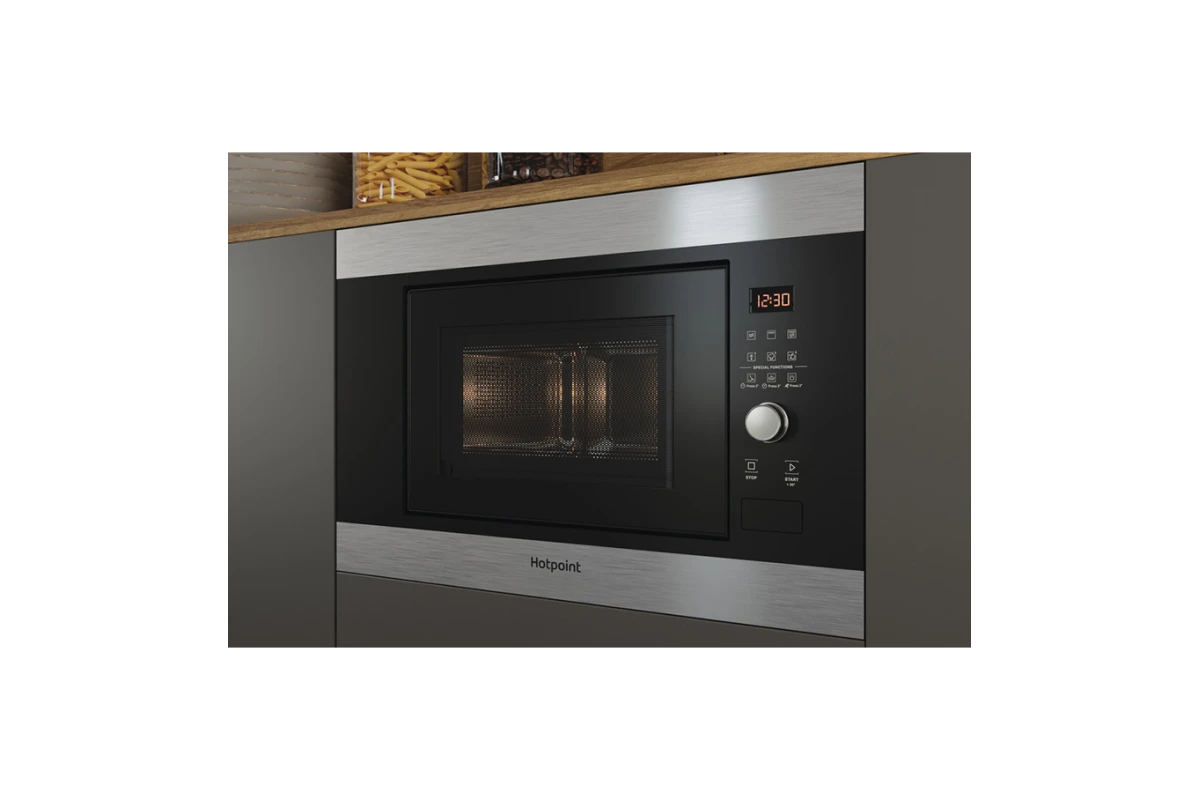Встраиваемая микроволновая печь Hotpoint MF20G IX HA
