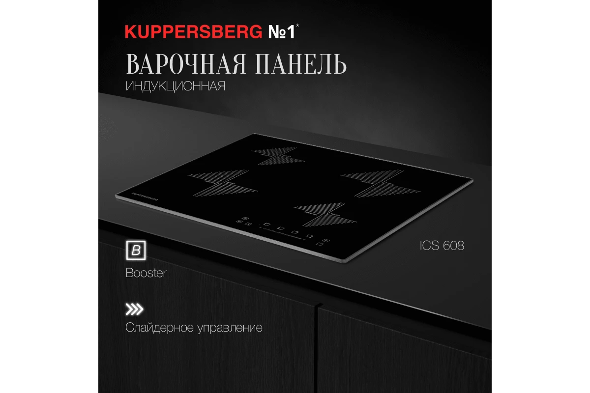 Индукционная варочная панель Kuppersberg ICS 608