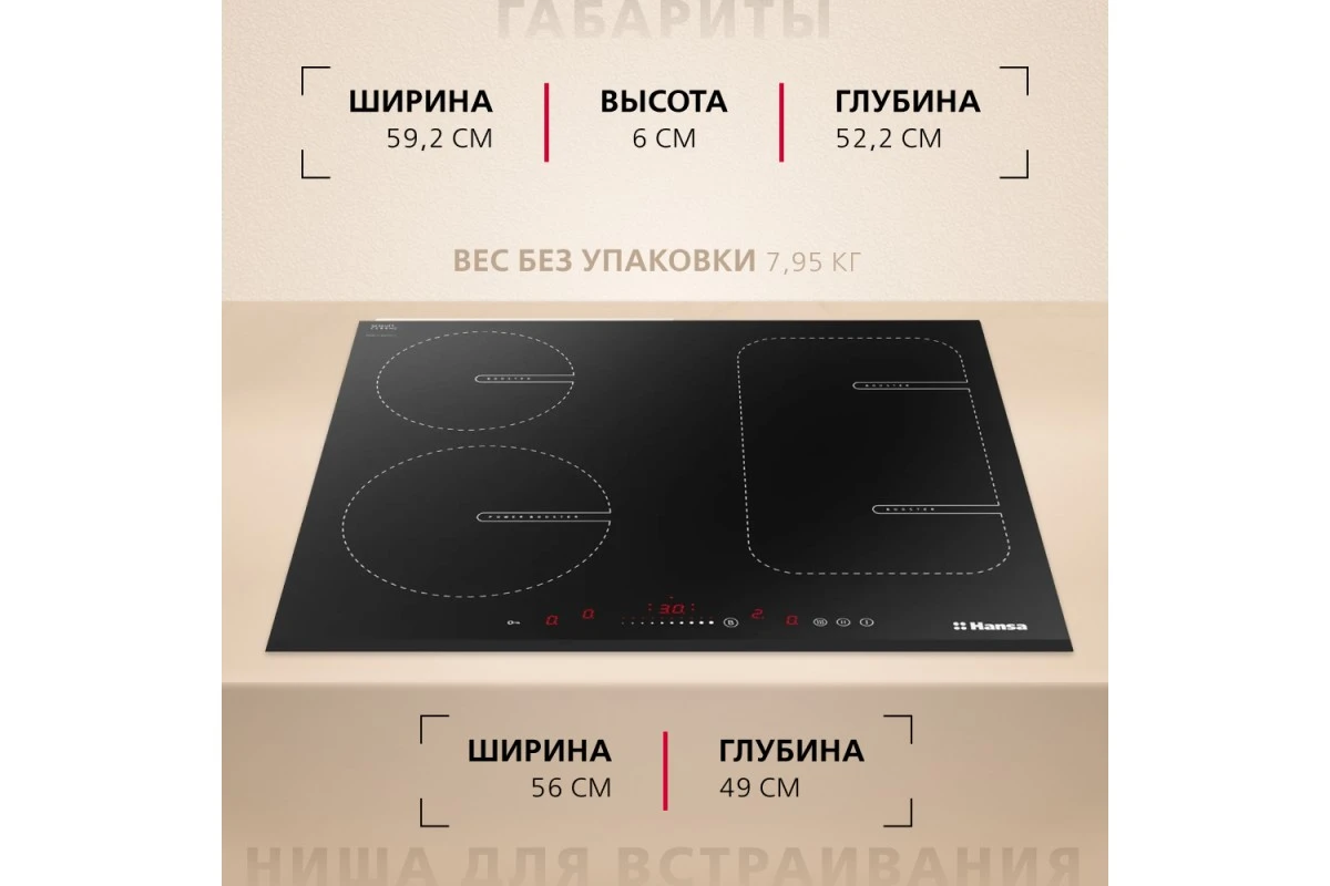 Индукционная панель Hansa BHI68611