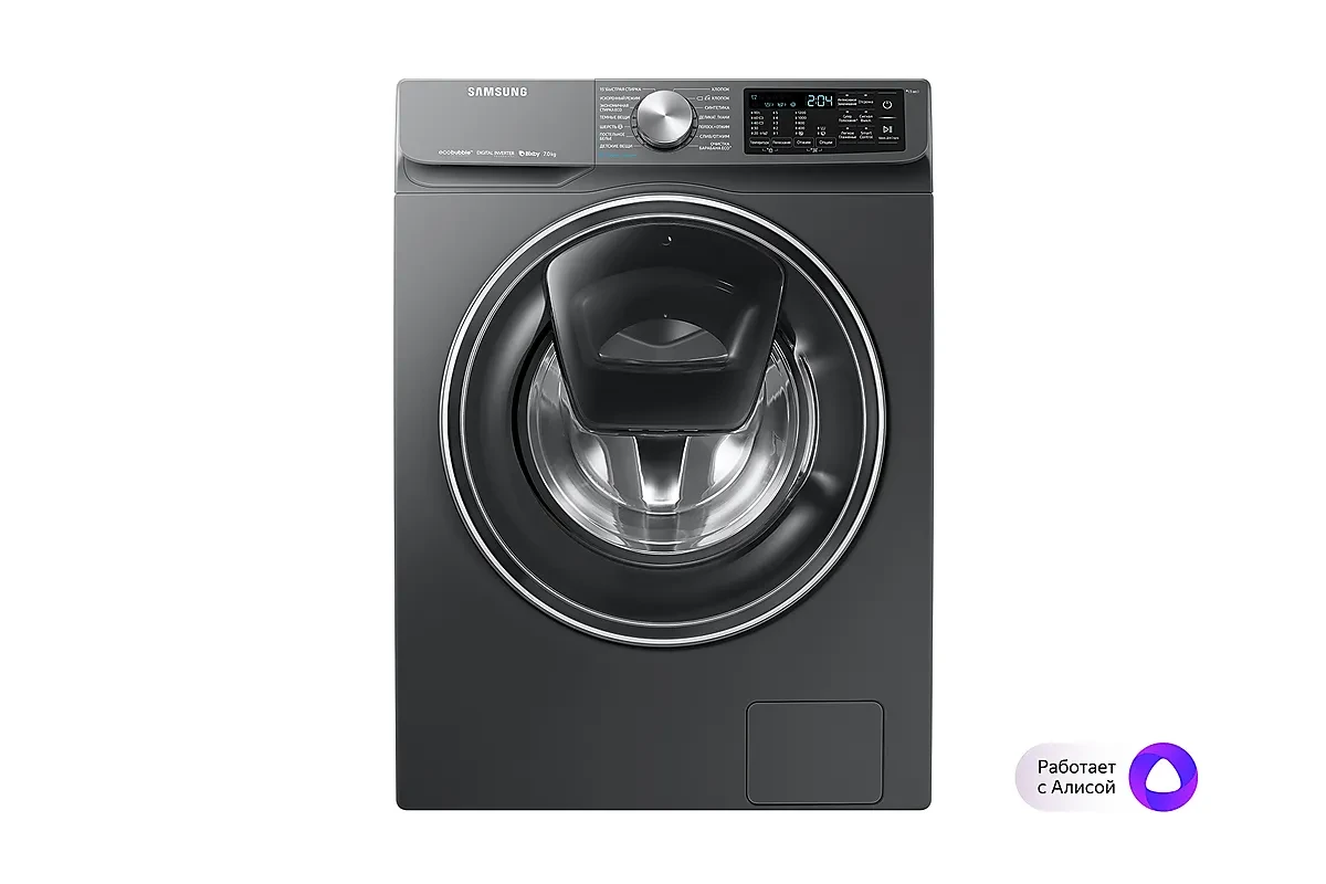 Стиральная машина Samsung WW70R62LVSXDLP (AddWash и Eco Bubble)