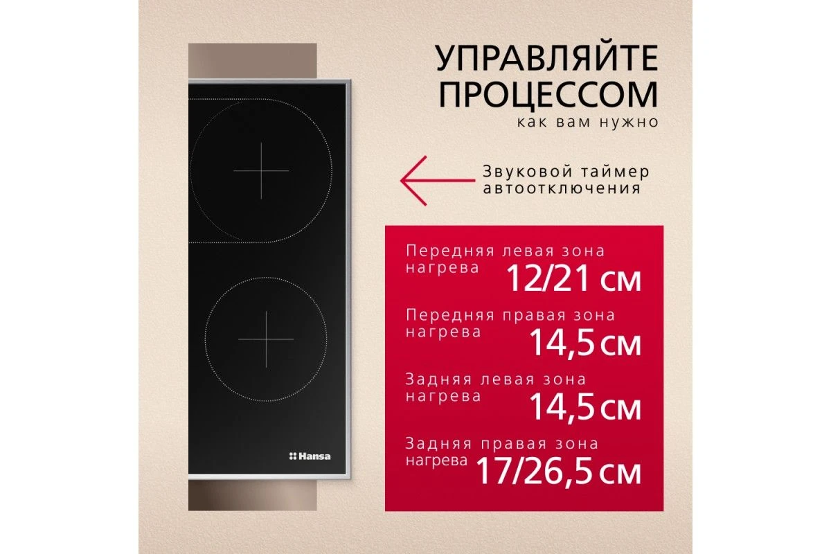 Электрическая панель Hansa BHCI66708