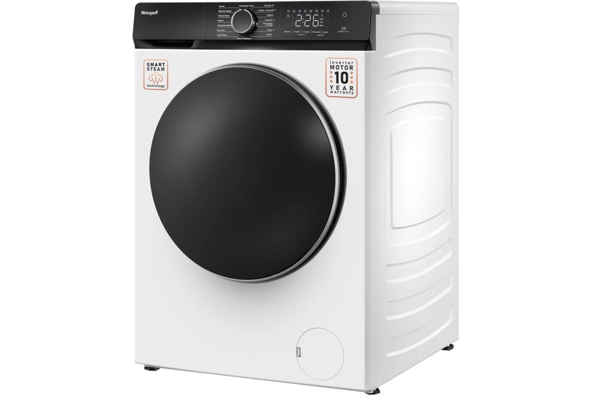 Стиральная машина с сушкой Weissgauff WMD 61212 DC Inverter Steam
