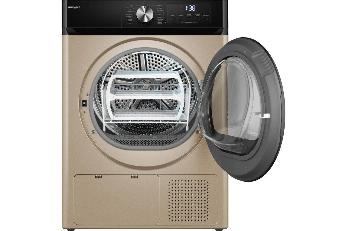 Сушильная машина Weissgauff WD 6010 Heat Pump Champagne