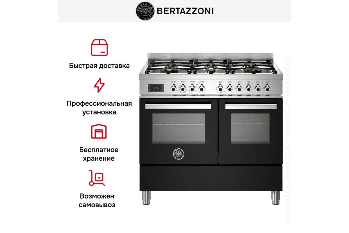 Варочный центр Bertazzoni PRO106L2ENET