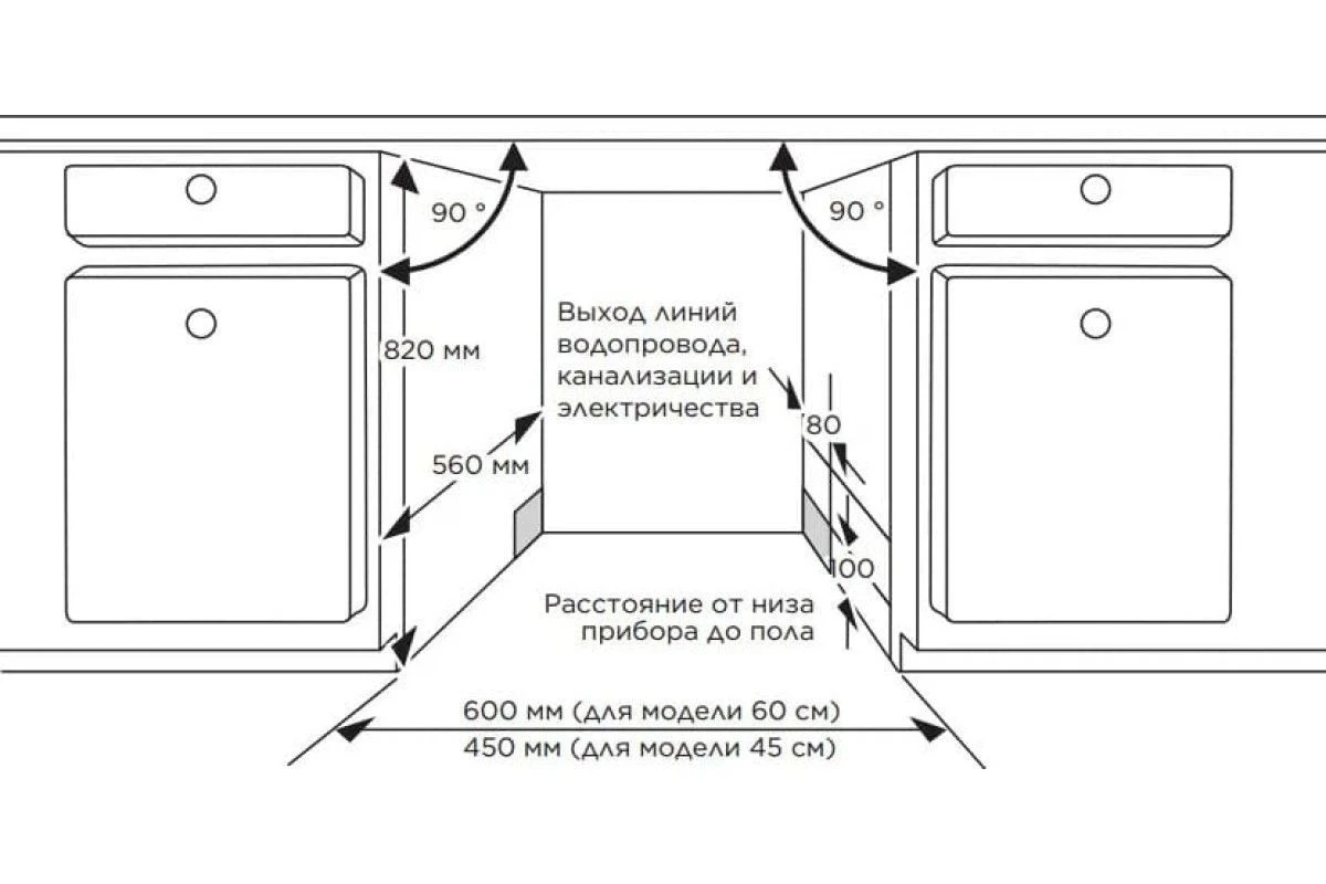 Встраиваемая посудомоечная машина Midea MID60S485I