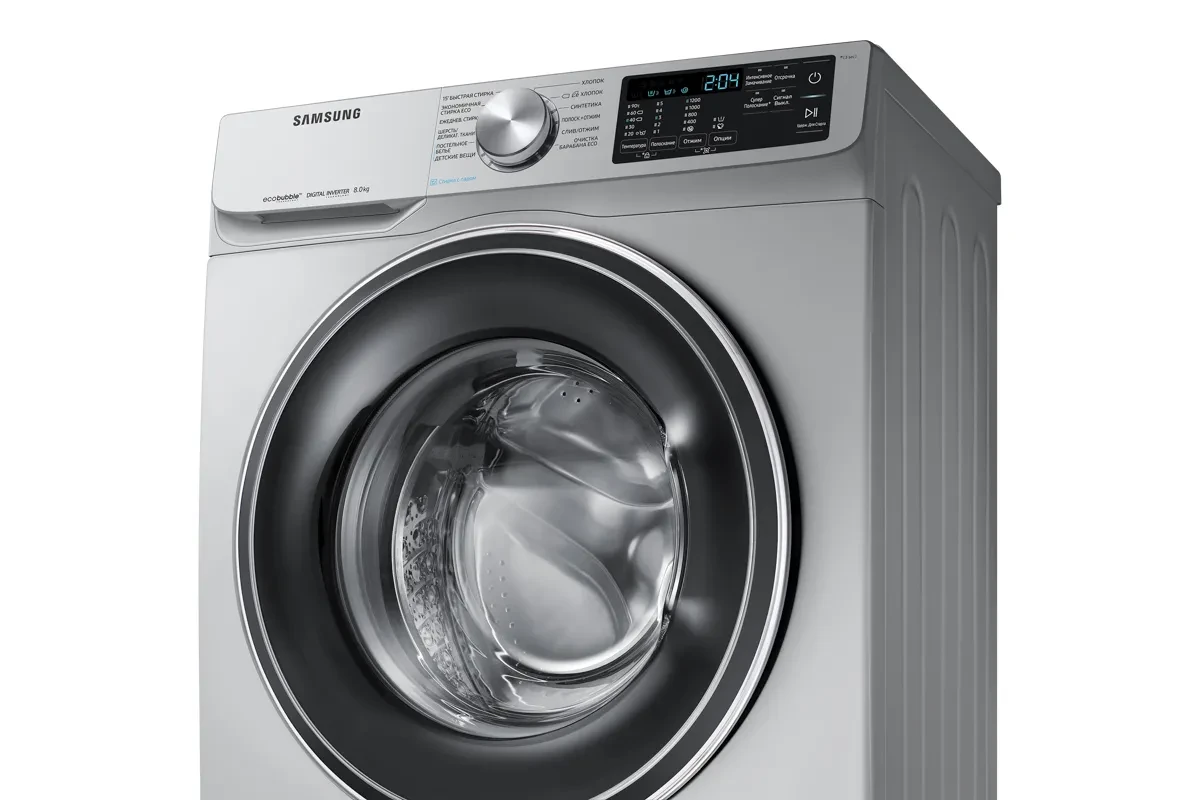 Стиральная машина Samsung WW80R42LXESDLP (EcoBubble)