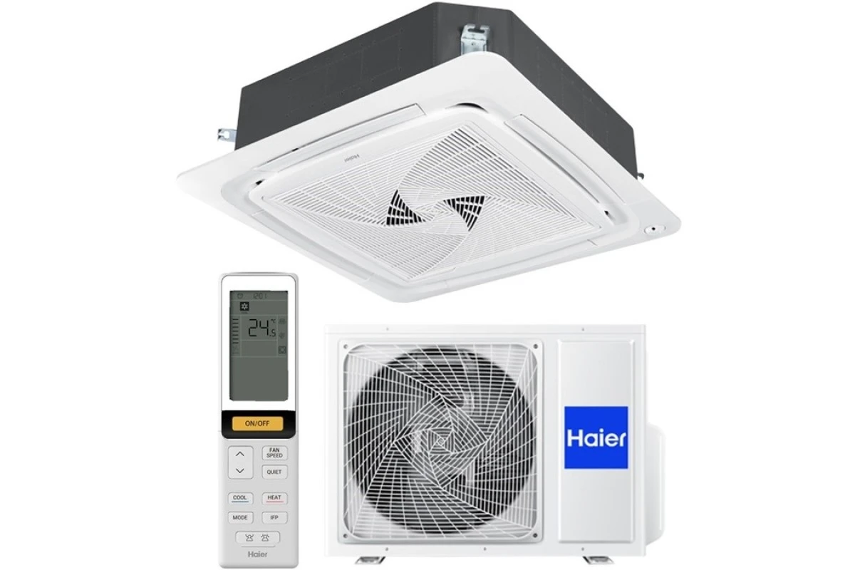 Кассетный кондиционер Haier ABH105H1ERG/1U105S2SS2FA