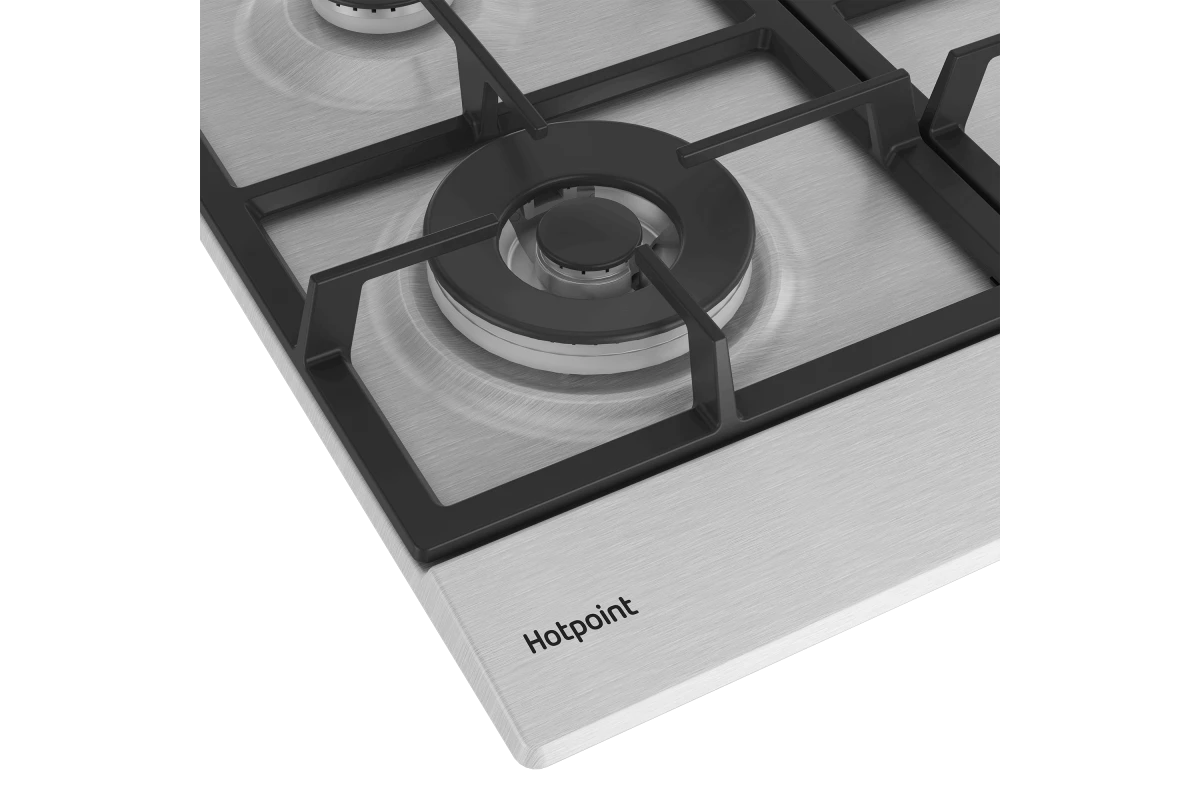 Газовая варочная панель Hotpoint HGMT 641 W IX
