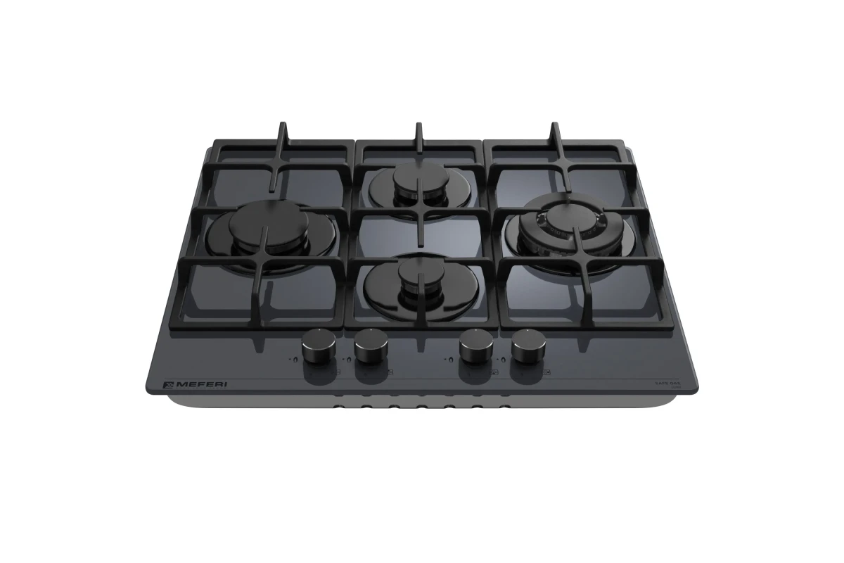 Варочная панель газовая MEFERI MGH604GR GLASS ULTRA