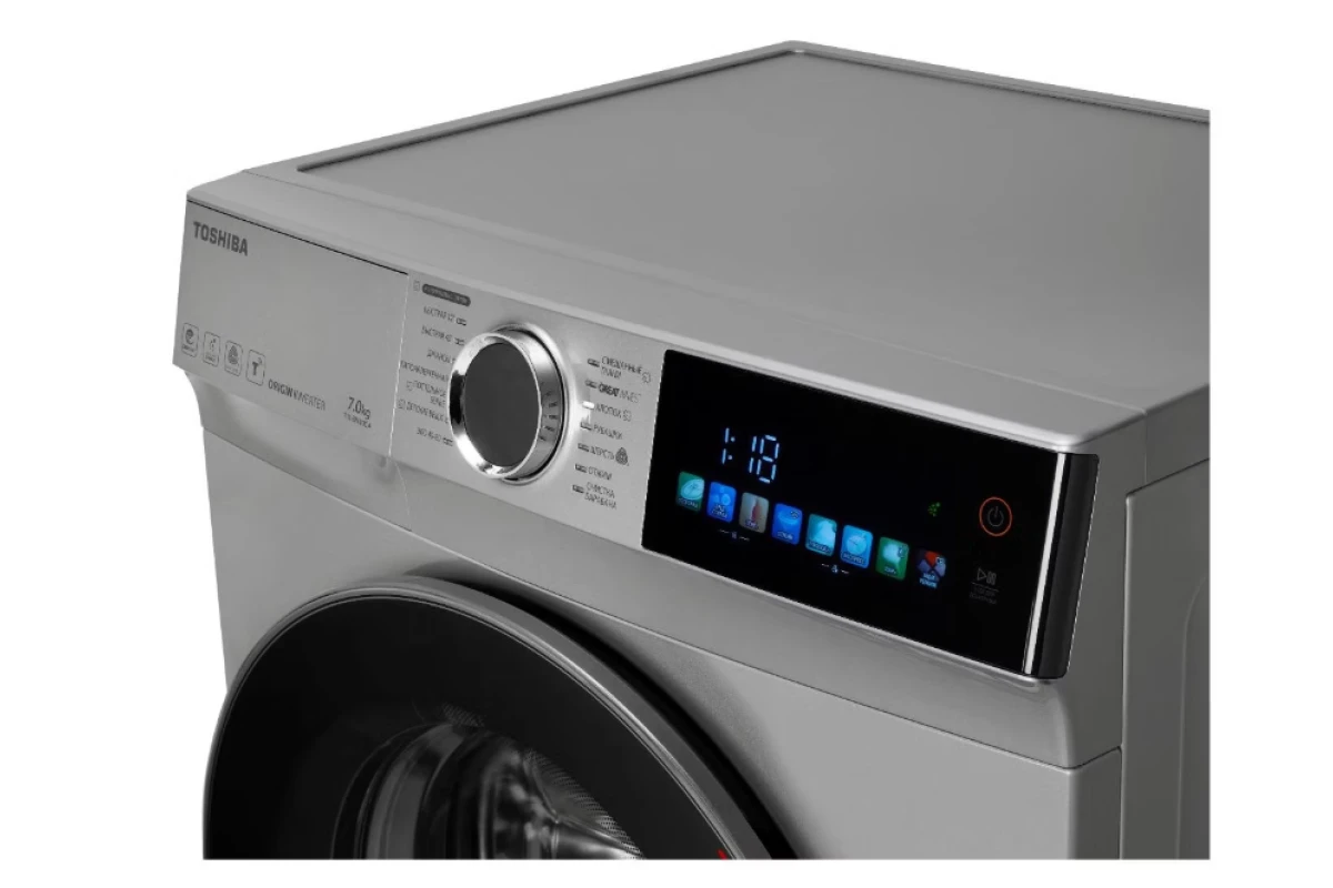 Стиральная машина узкая Toshiba TW-BN80C4RU(SK)
