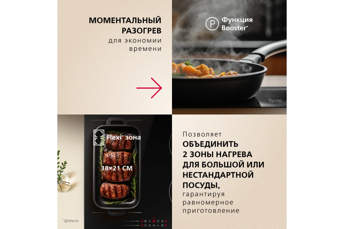 Индукционная варочная панель Hansa FORMA BHI68800