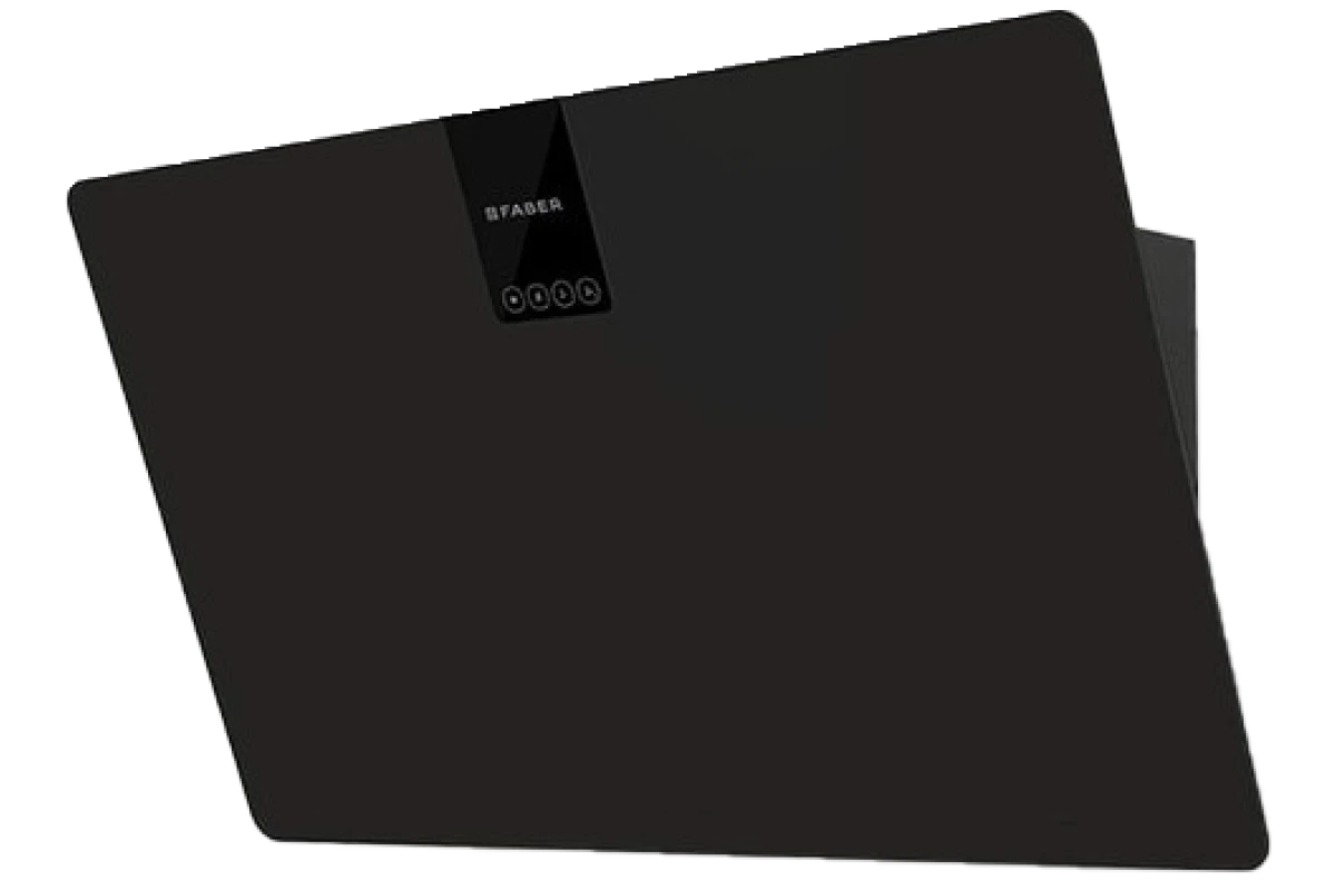 Наклонная вытяжка Faber SOFT EDGE NERO INGO A80