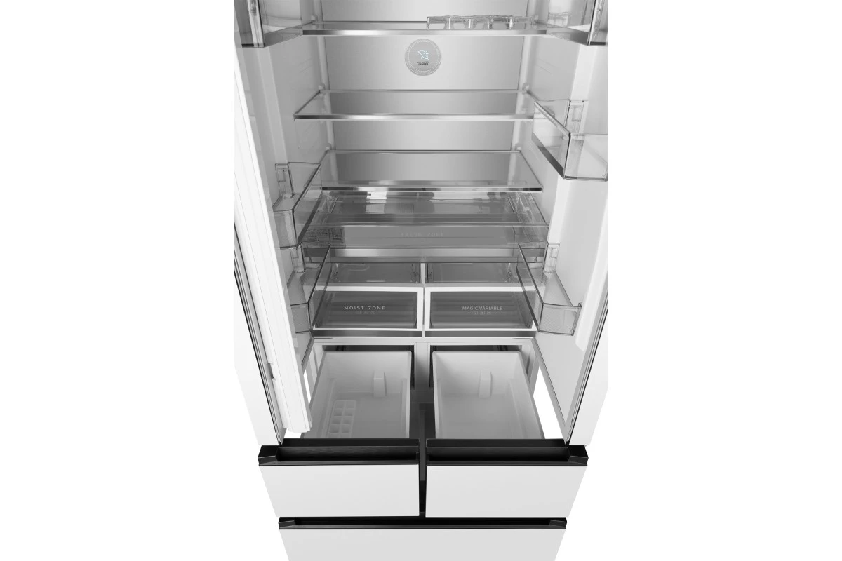 Отдельностоящий холодильник Weissgauff WFD 450 Built-in Inverter NoFrost White