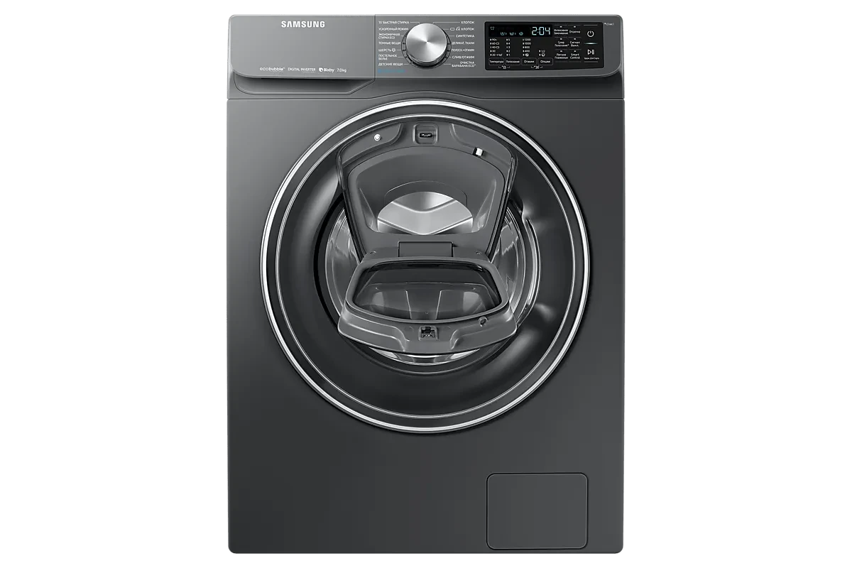 Стиральная машина Samsung WW70R62LVSXDLP (AddWash и Eco Bubble)