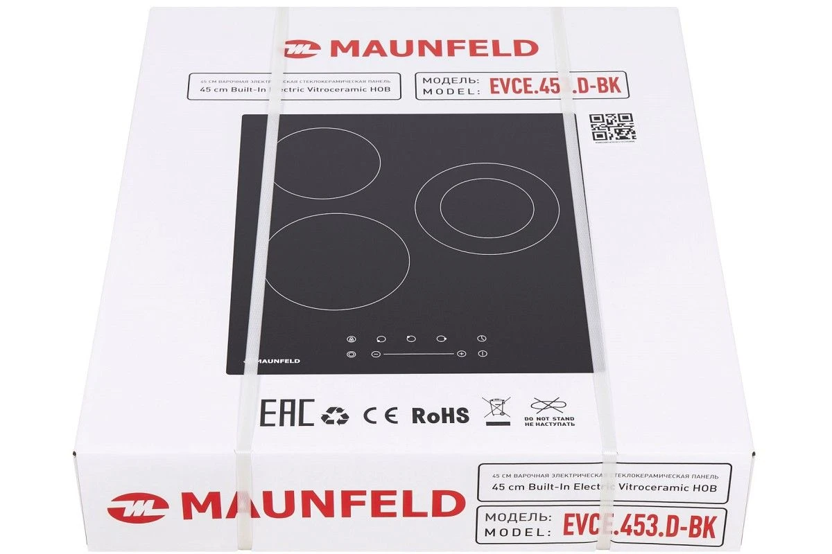 Электрическая варочная панель Maunfeld EVCE.453.D-BK