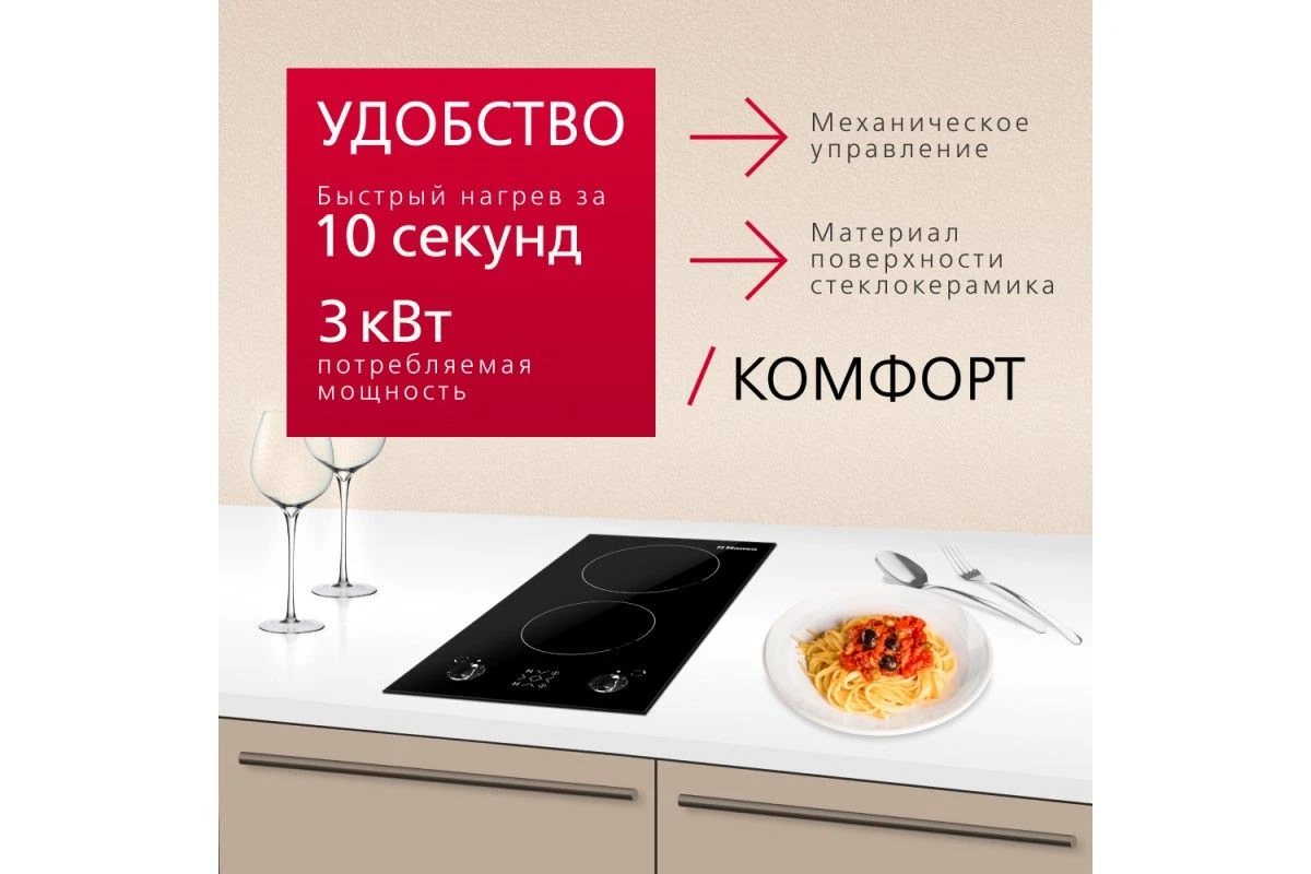 Электрическая панель Hansa BHCS38120030