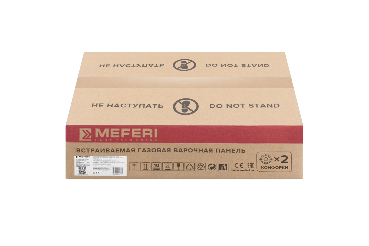 Газовая варочная панель Meferi MGH302IX LIGHT