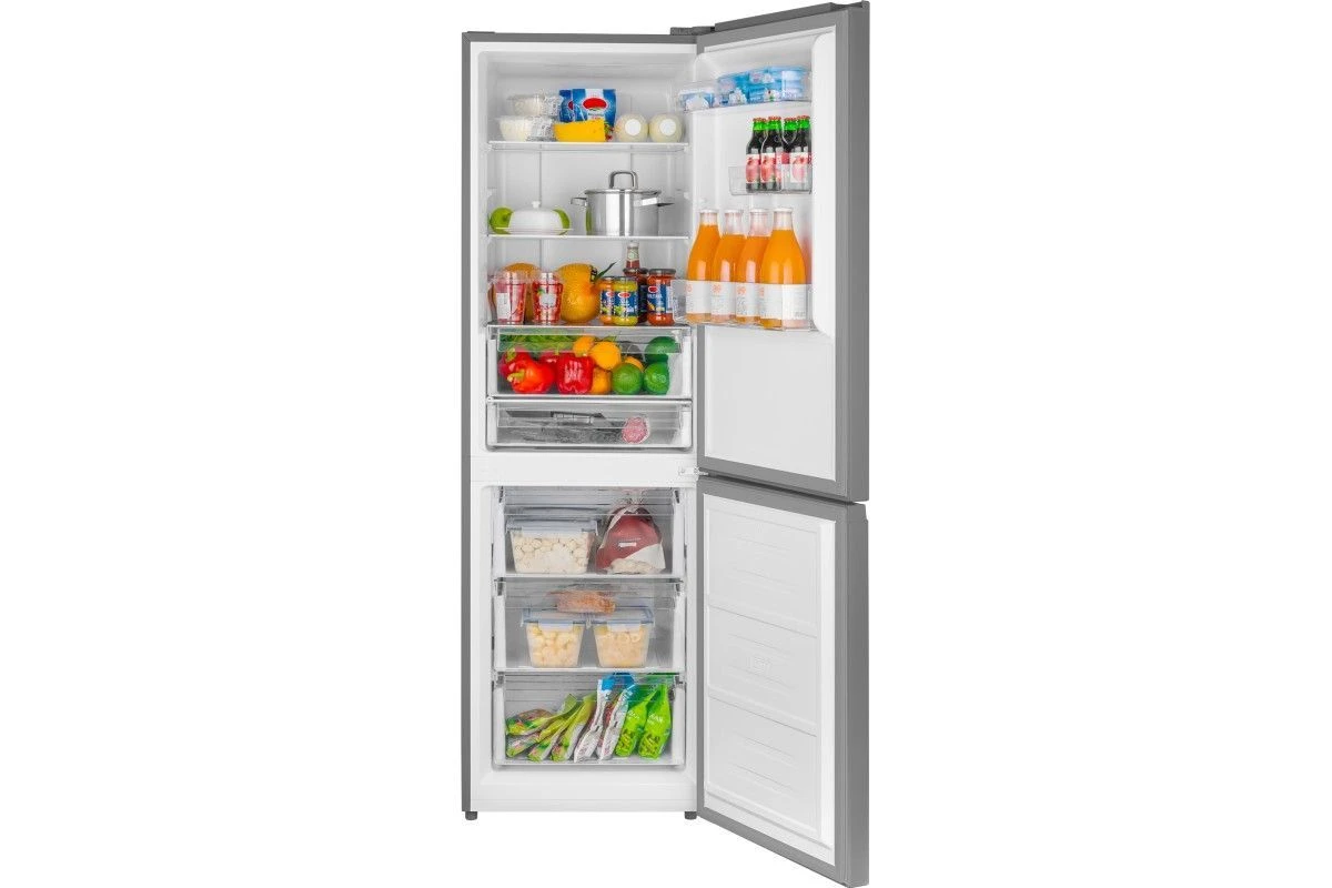 Отдельностоящий холодильник с инвертором Weissgauff WRK 185 Total NoFrost Inverter Inox