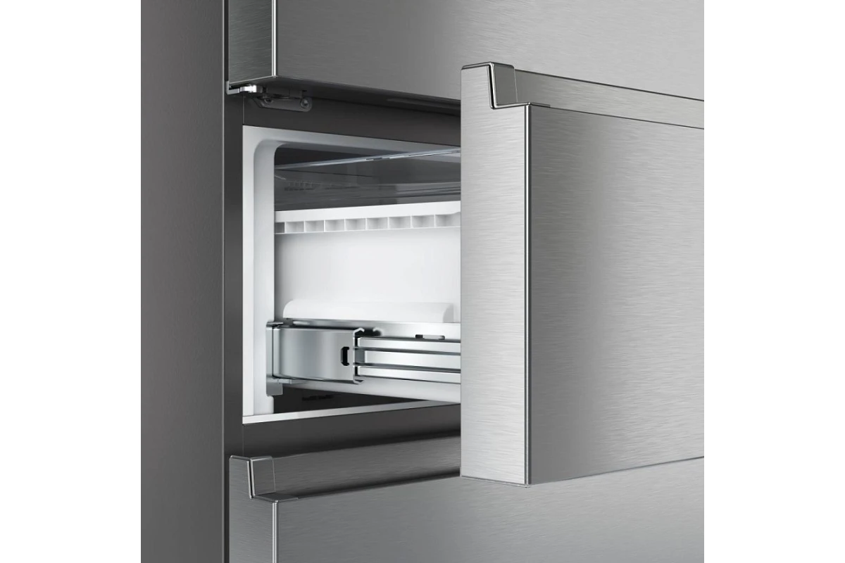 Отдельностоящий двухкамерный холодильник Gorenje NRM720FSXL4