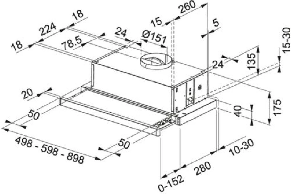 Вытяжка Franke FTC 632L WH 315.0547.797