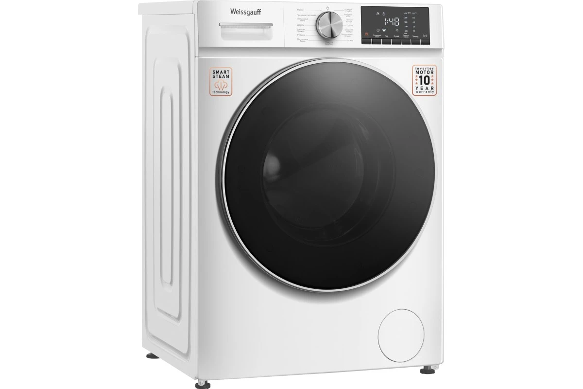 Стиральная машина с сушкой Weissgauff WMD 58411 Smart Inverter Steam