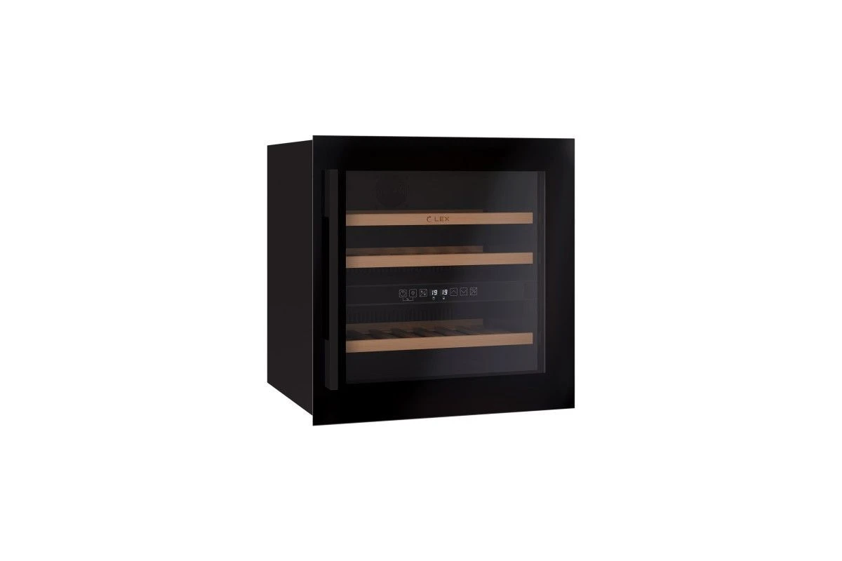 Винный шкаф встраиваемый LEX LWD6036BL dual zone