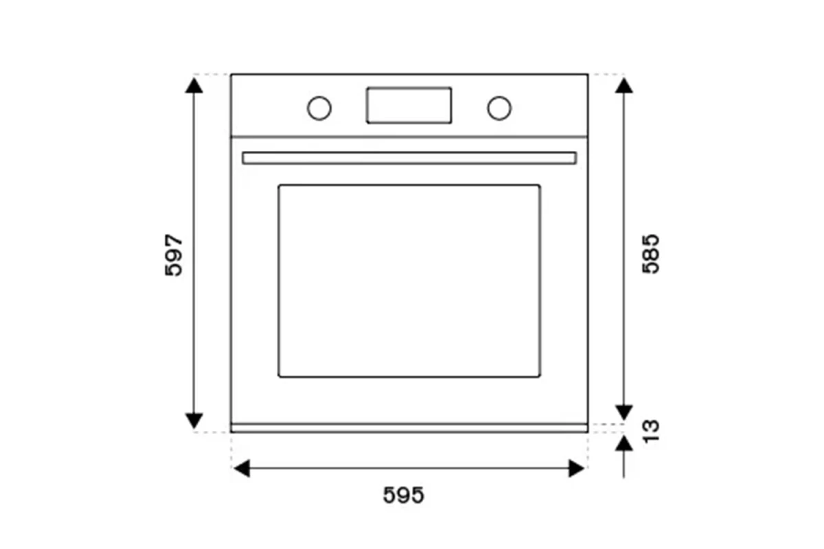 Электрический духовой шкаф Bertazzoni F6011MODPTZ цинк
