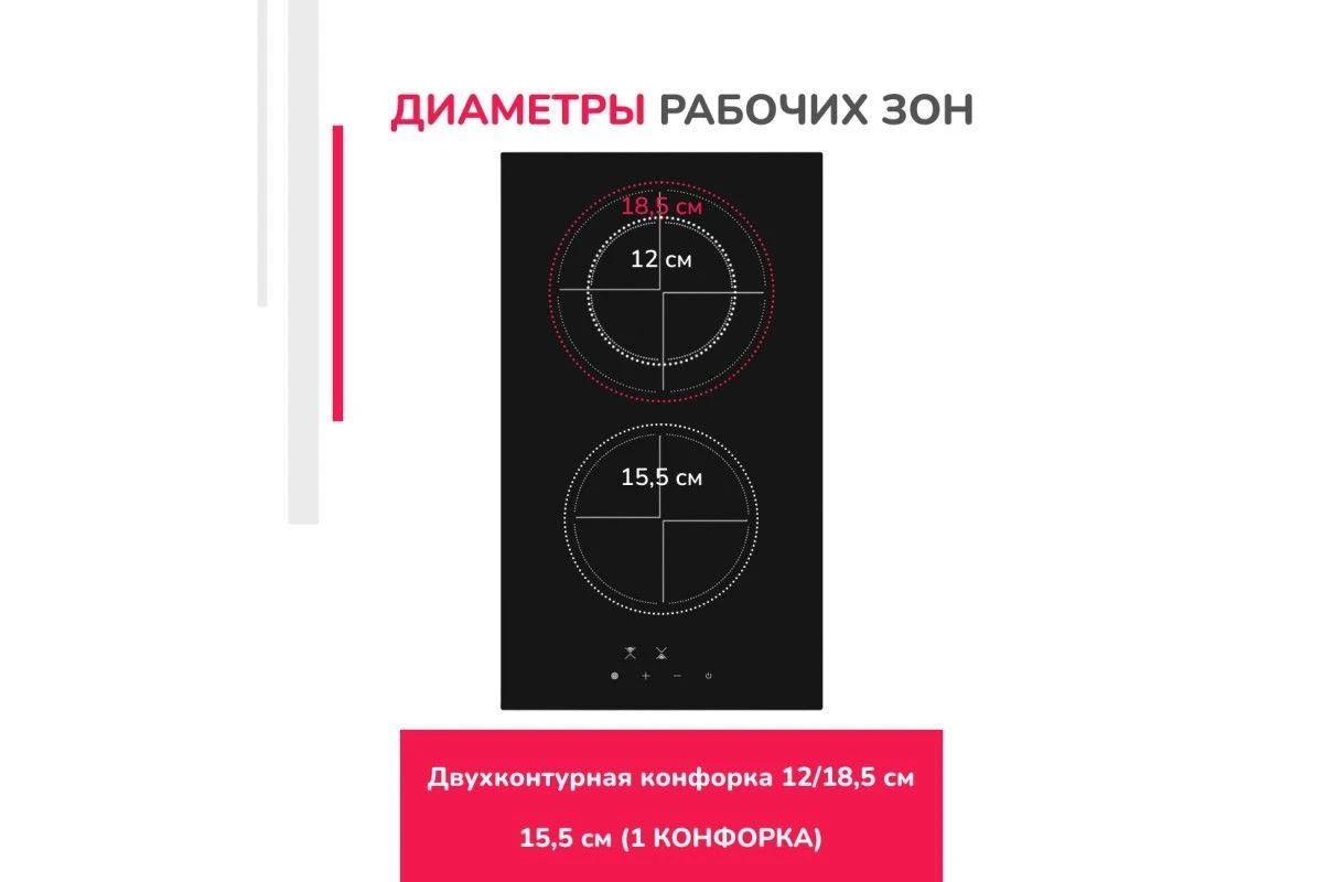 Электрическая варочная панель Simfer H30D12B070