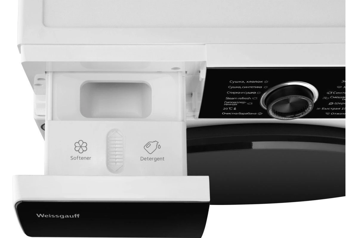 Стиральная машина Weissgauff WMD 6016 DC Inverter Steam