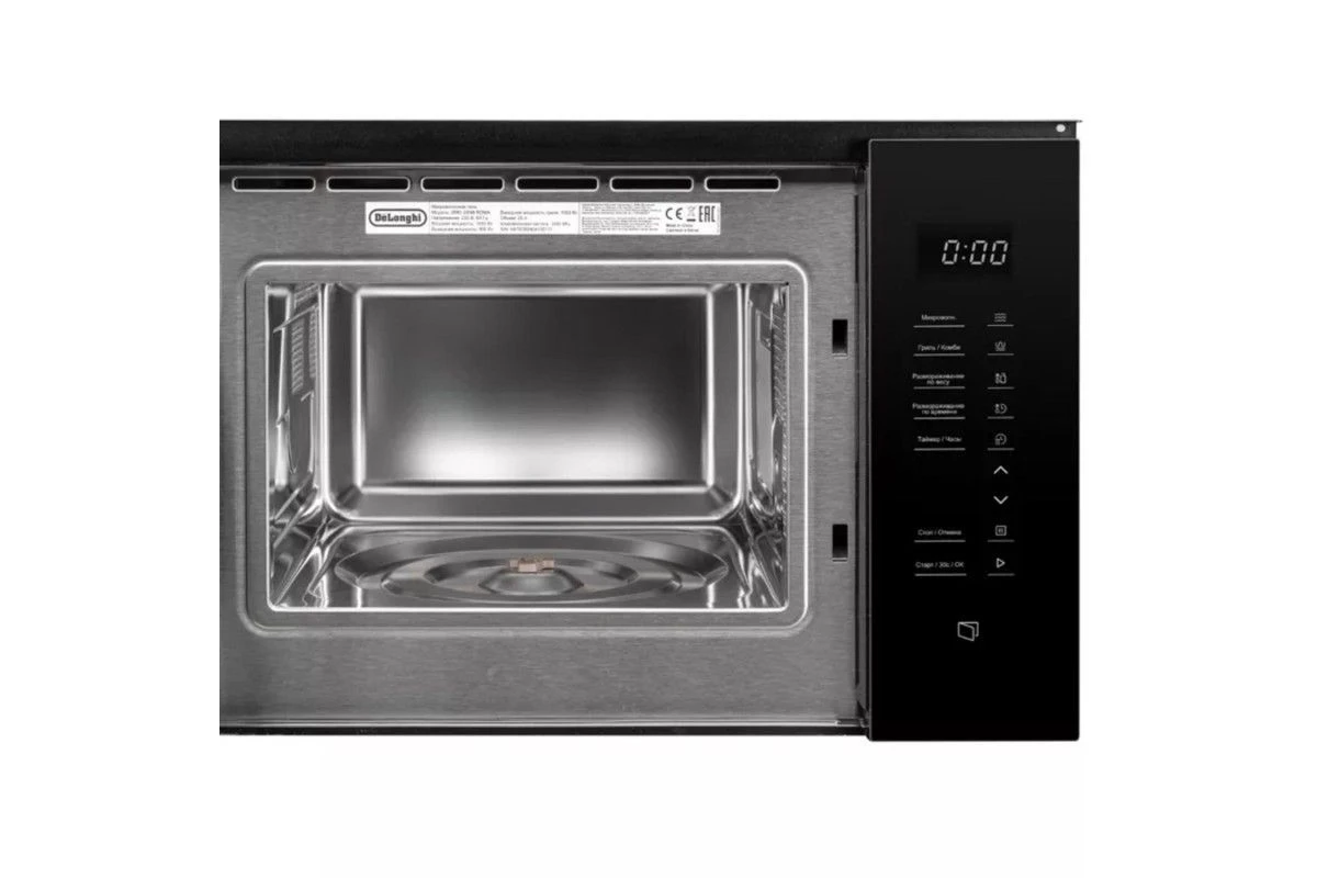 Встраиваемая микроволновая печь DeLonghi DMO 25NB ROMA