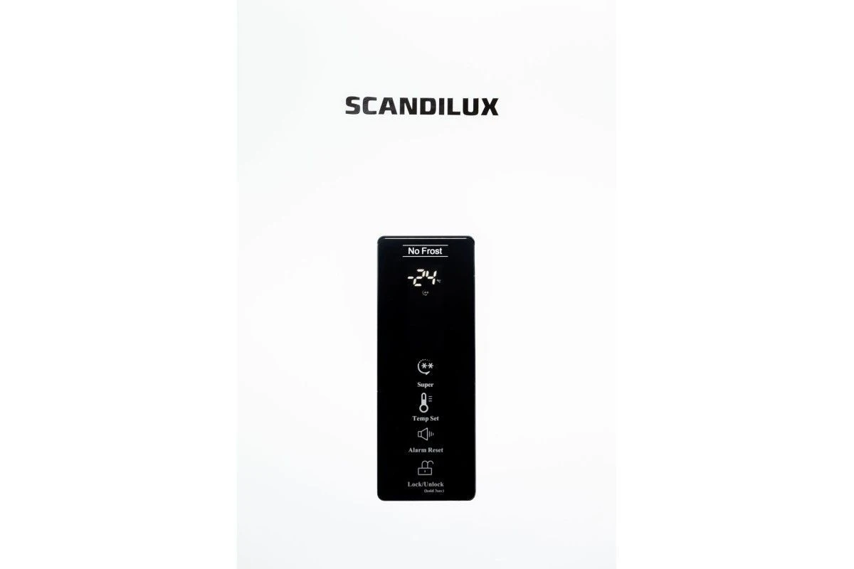 Морозильник Scandilux FN174E01W белый