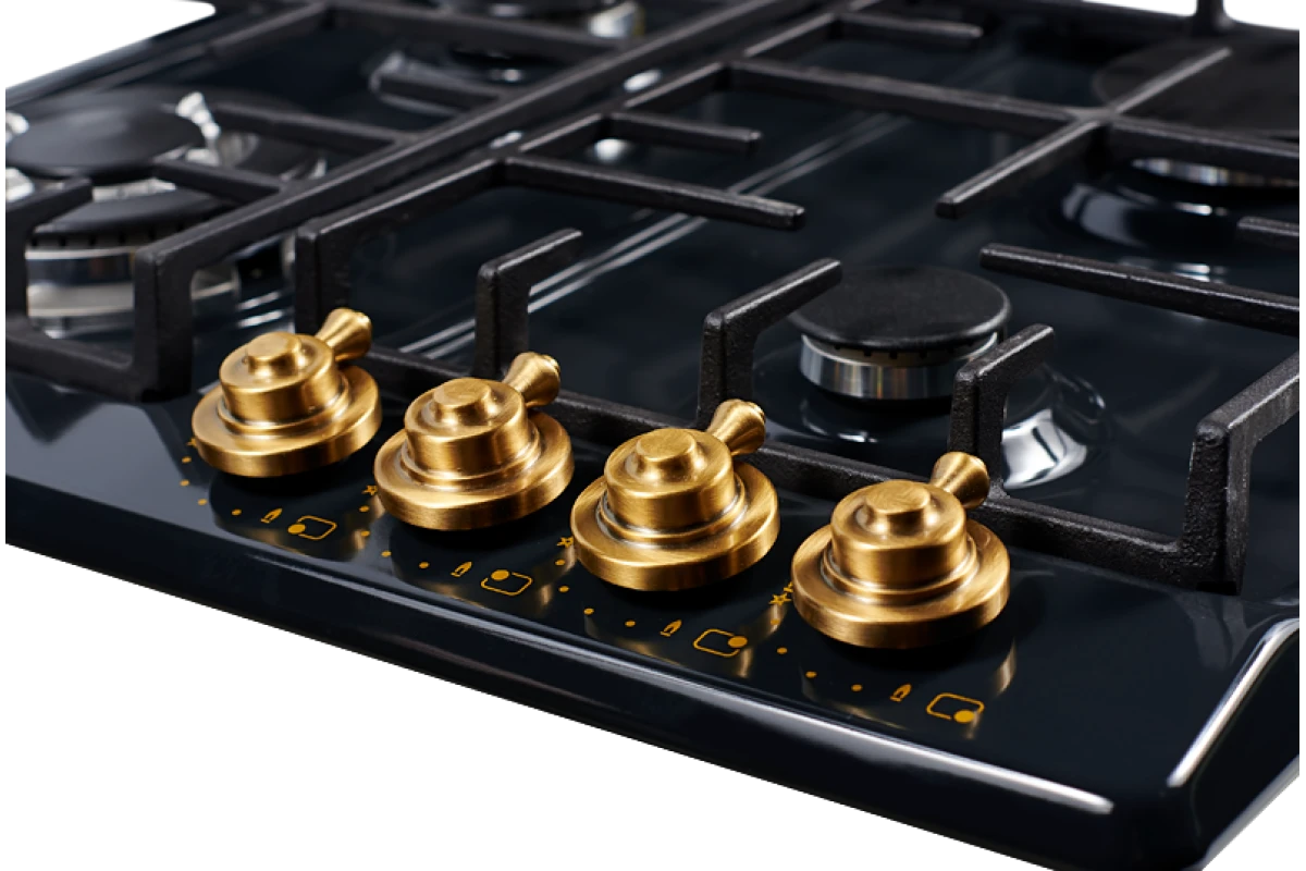 Газовая варочная панель Kuppersberg FV6TGRZ ANT BRONZE