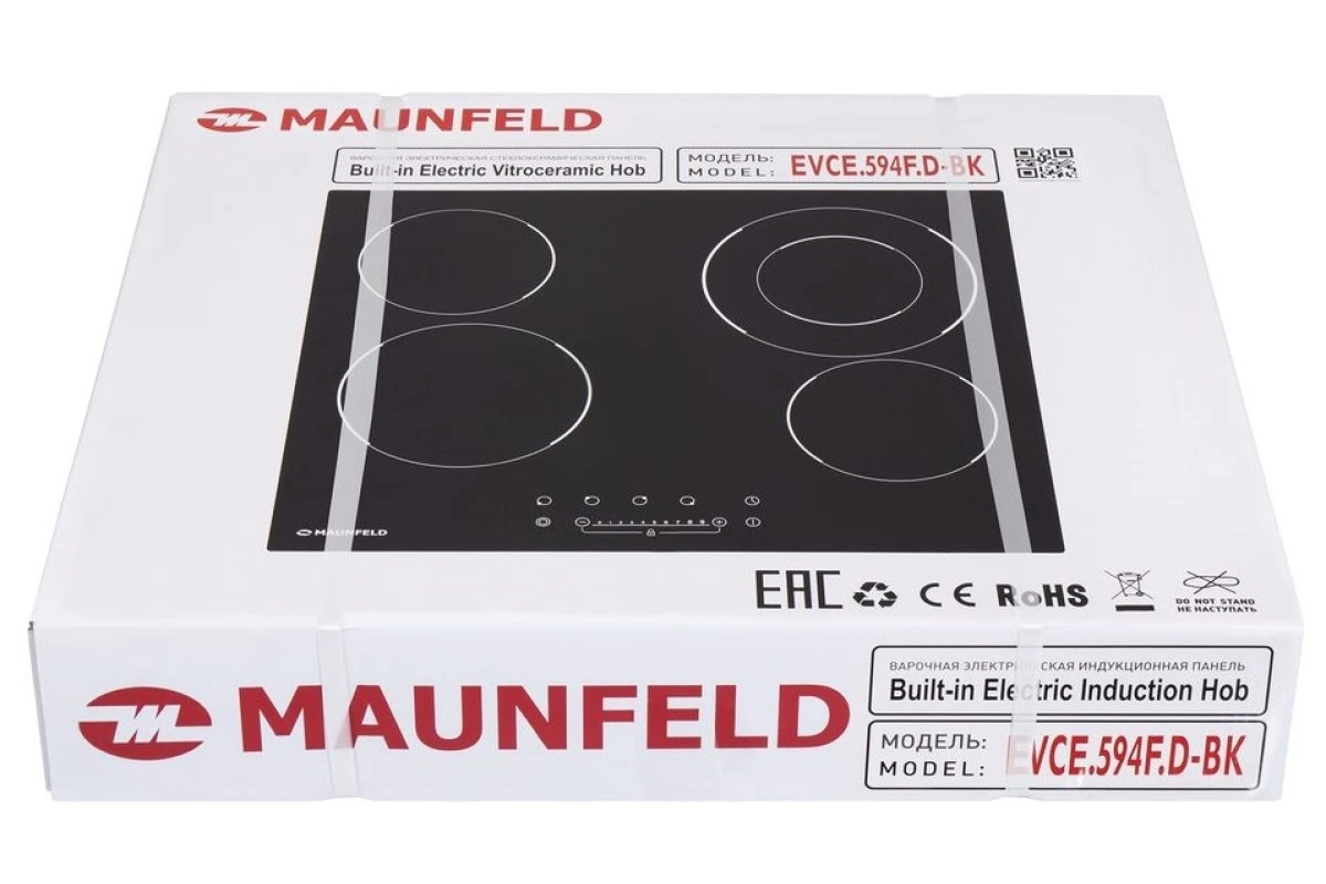 Стеклокерамическая варочная панель Maunfeld EVCE.594F.D-BK