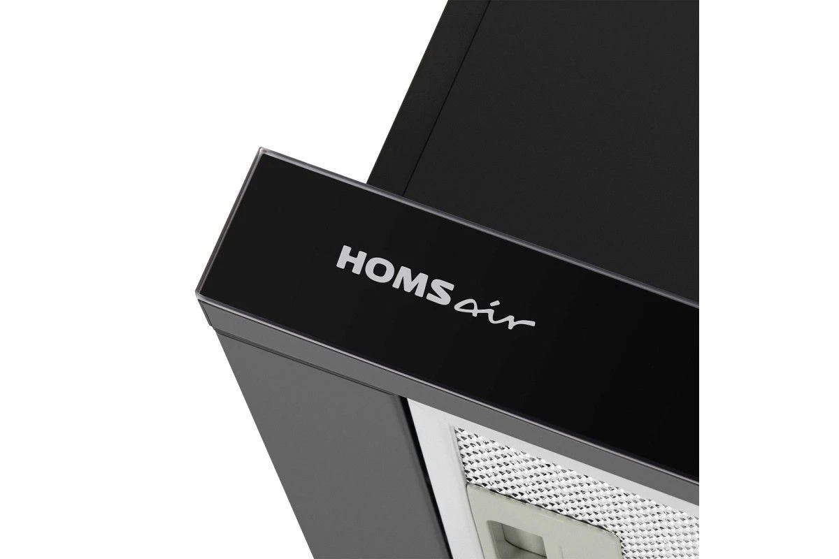 Кухонная вытяжка HOMSair FLAT 60 Glass черный