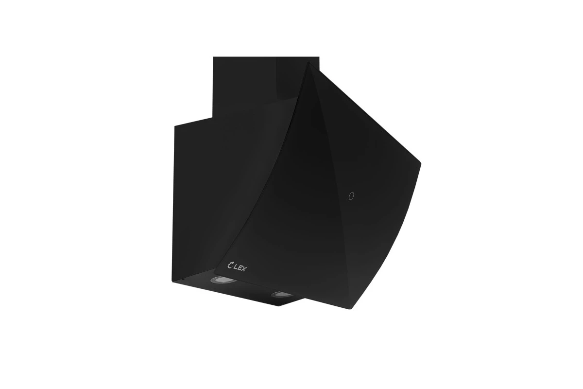 Наклонная кухонная вытяжка LEX Plaza GS 600 Black