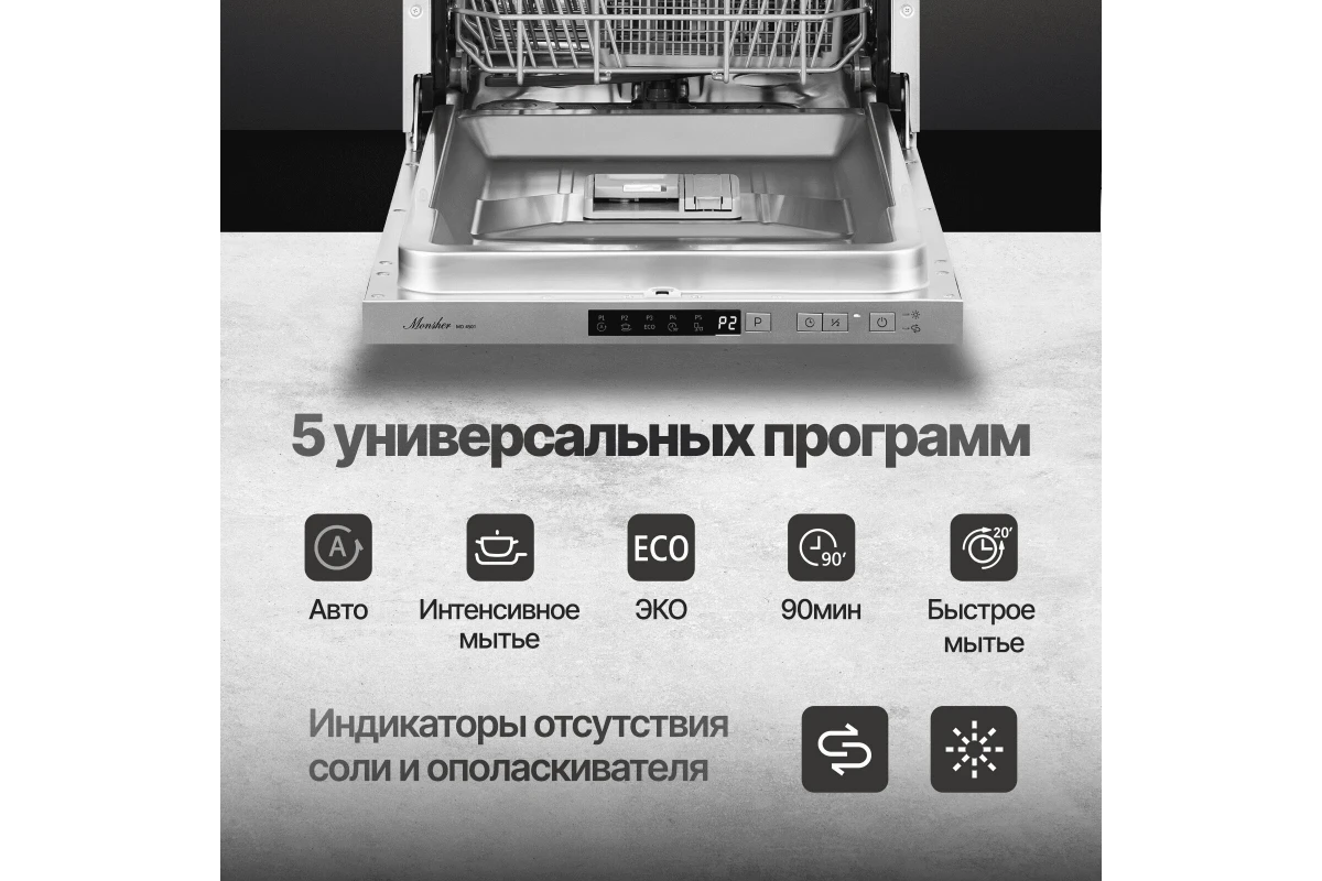 Встраиваемая посудомоечная машина Monsher MD 4501