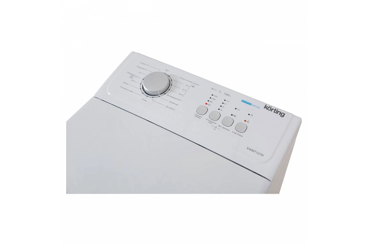 Стиральная машина с вертикальной загрузкой Korting KWMT 1270 I