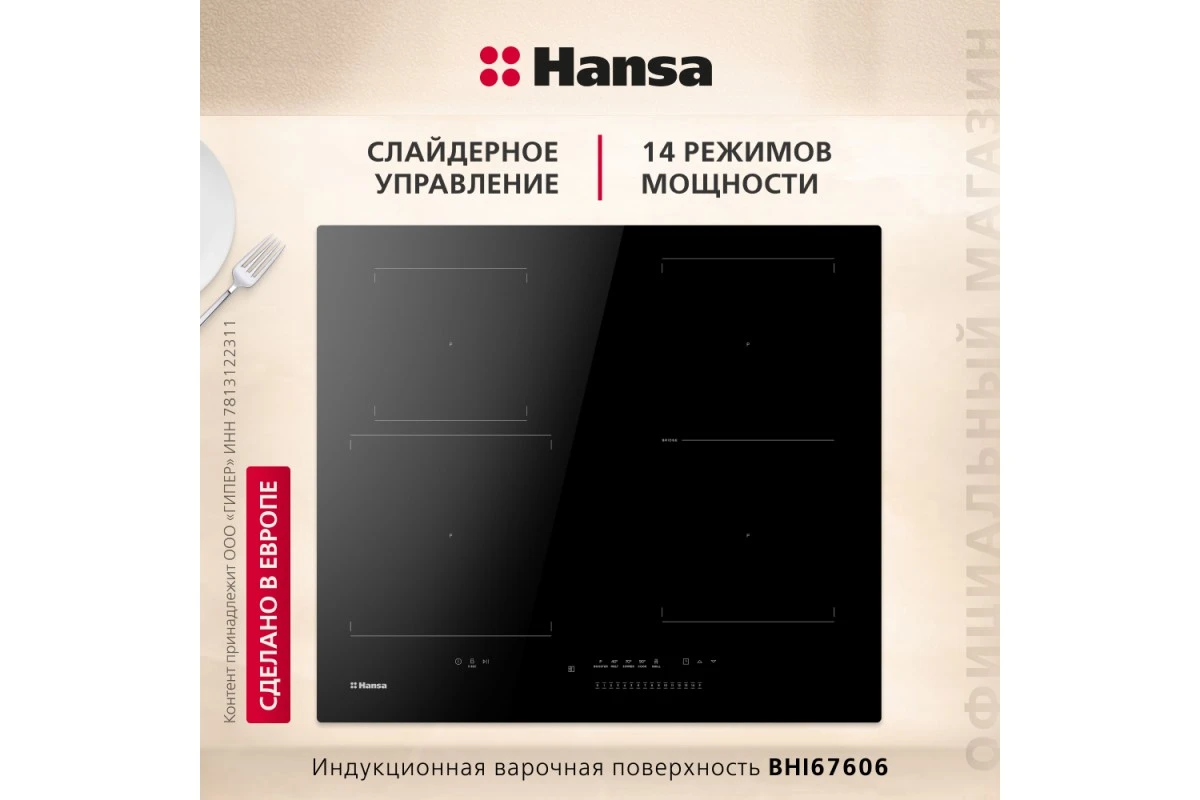 Индукционная панель Hansa BHI67606