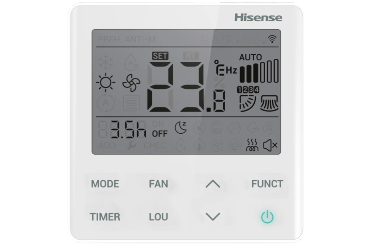 Канальный кондиционер Hisense Heavy EU AUD-24UX4RFM8/AUW-24U4RJ7 Wi-Fi
