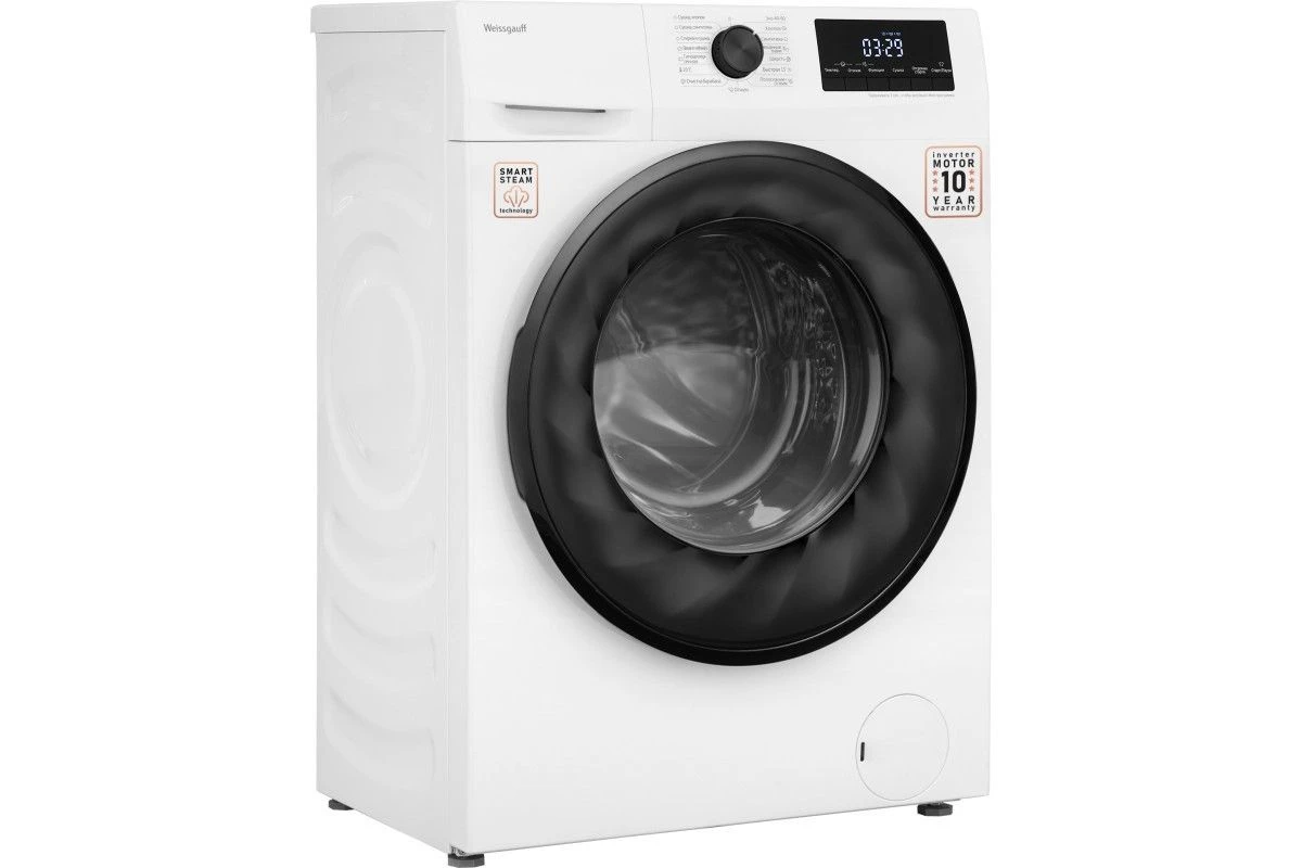 Стиральная машина с сушкой Weissgauff WMD 6148 DC Inverter Steam