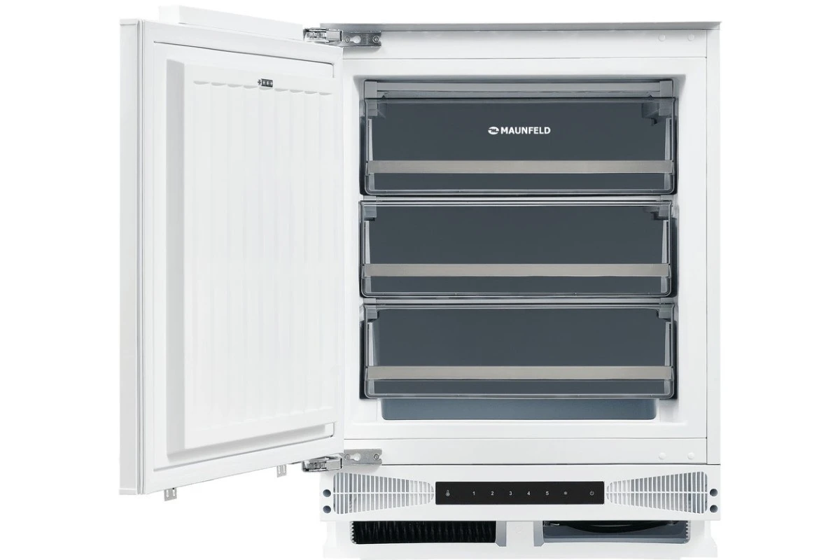 Встраиваемая морозильная камера Maunfeld MBFR88SWGR Inverter