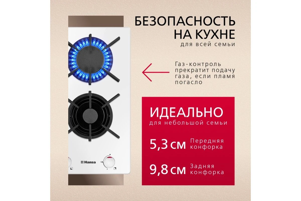 Газовая панель Hansa BHKW330500