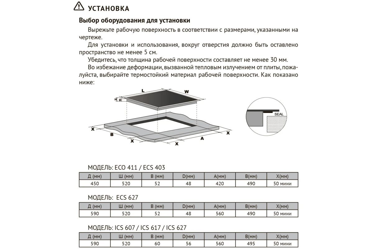 Варочная панель Kuppersberg ECS 627